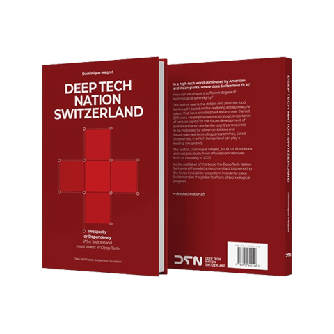 Cover of our Book Deep Tech Nation Switzerland